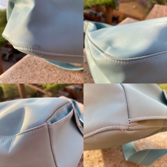 SOLD Longchamp Le Pilage Nylon and Leather Hobo Bag - Picture 10 of 13